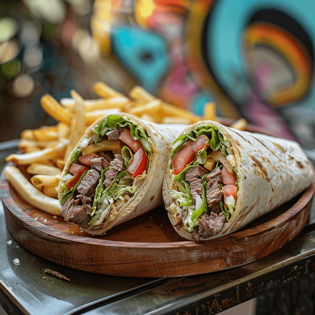 Wrap dishes